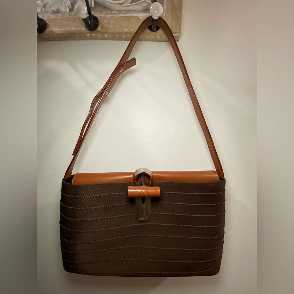 Kenzo Brown Shoulder Bag (brown ribbon vintage)